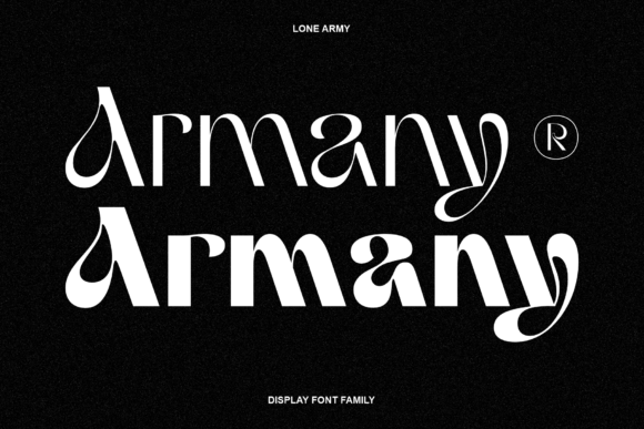Armany: The Modern Sans Serif That Bridges Elegance and Clarity