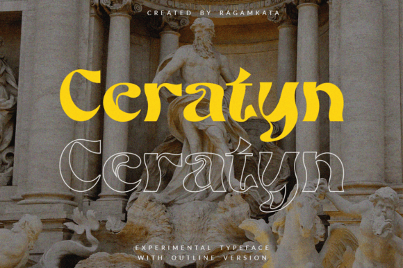 Ceratyn: Redefining Visual Identity with Experimental Typography