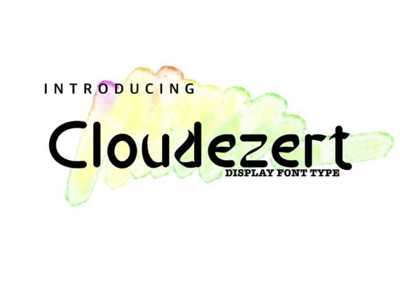 Cloudezert: A Versatile Typeface for Modern Branding