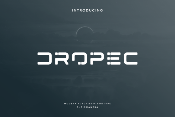 Elevating Visual Identity with Dropec: A Modern Display Font for Bold Branding