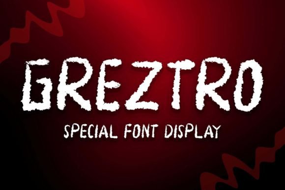 Greztro: A Quirky Handwritten Font for Crafty Projects