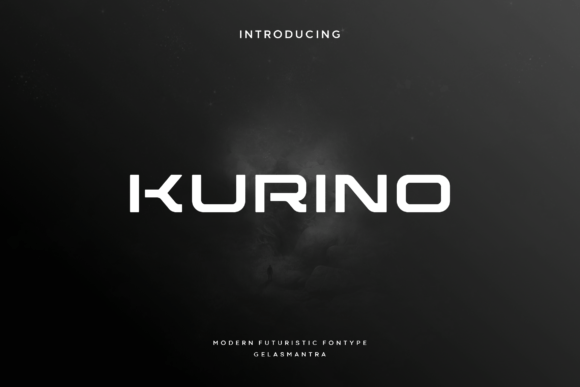 Kurino: The Futuristic Display Font Redefining Modern Visual Identity