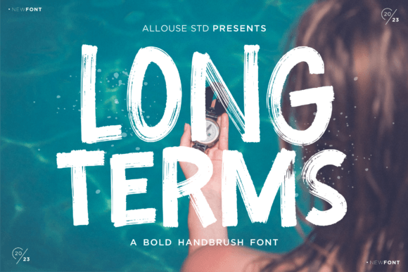 Longterms: The Bold Display Font for Modern Branding