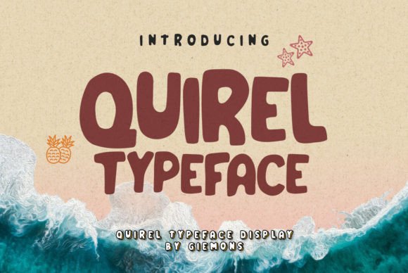 Quirel: A Playful Font for Whimsical Designs