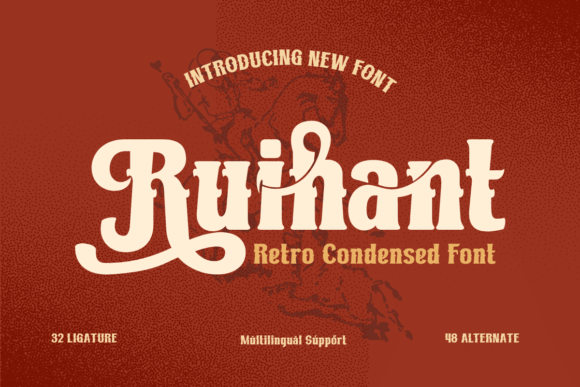Ruihant: A Classic Retro Typeface for Modern Design
