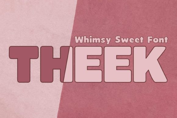 Theek: A Versatile Display Font for Modern Design