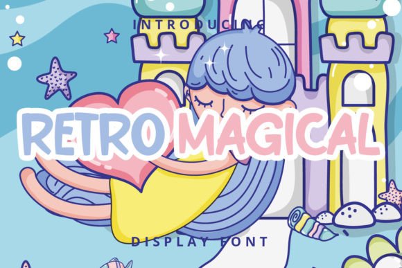 Unlock Playful Branding with Retro Magical Font