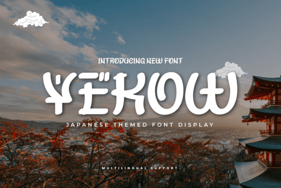 Unlocking Authentic Asian Aesthetics with the Yekow Typeface