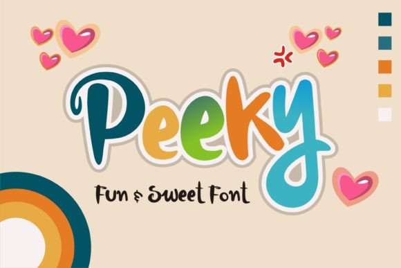 Unlocking Creativity: Why Peeky is the Playful Display Font Your Projects Need